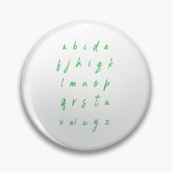 Item preview, Alphabet letters designed and sold by Paper Drip.
