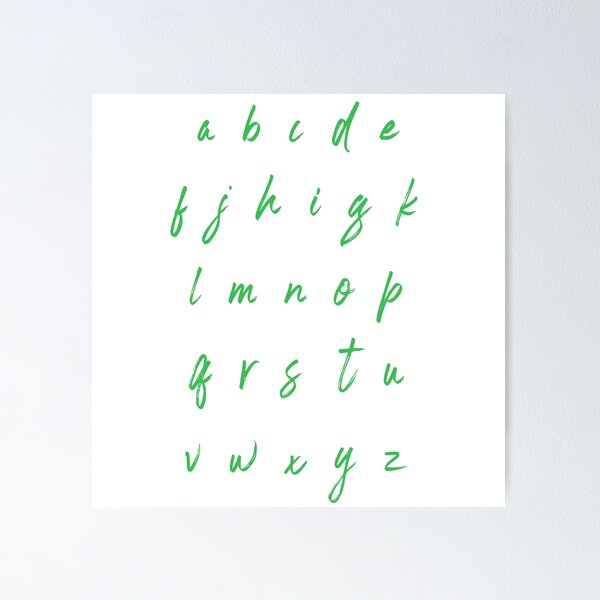 Item preview, Alphabet letters designed and sold by Paper Drip.