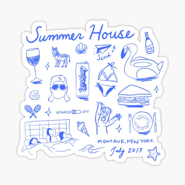 Item preview, Summer House Fan Montauk Hamptons Bravo designed and sold by sorryiwasinglam.