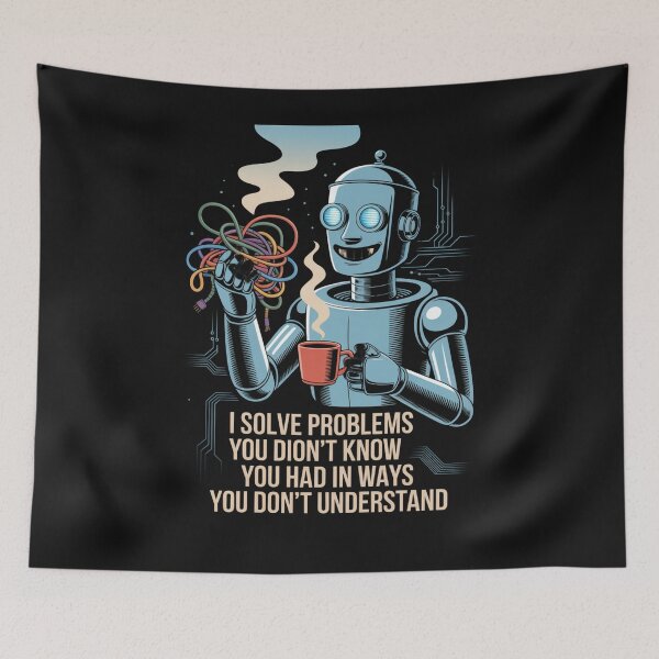 Item preview, Problem Solver Robot designed and sold by SignumShop.
