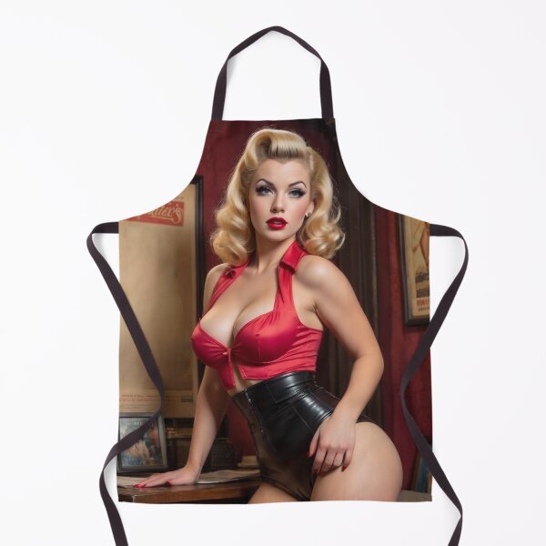 Item preview, Classic Blonde Bombshell 1940s Pin Up designed and sold by MissSaylor.
