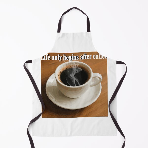 Item preview, Life only begins after coffee designed and sold by Jean S Santos.