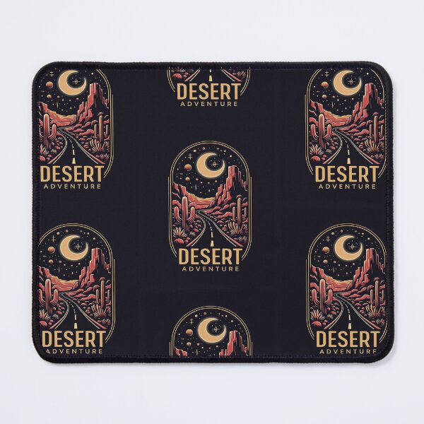 Item preview, Desert Adventure - Minimal Landscape Illustration designed and sold by nOstalgiK2.
