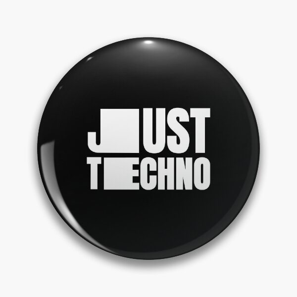 Item preview, Just Techno – Bold Statement for Electronic Music Fans designed and sold by paulo silveira.