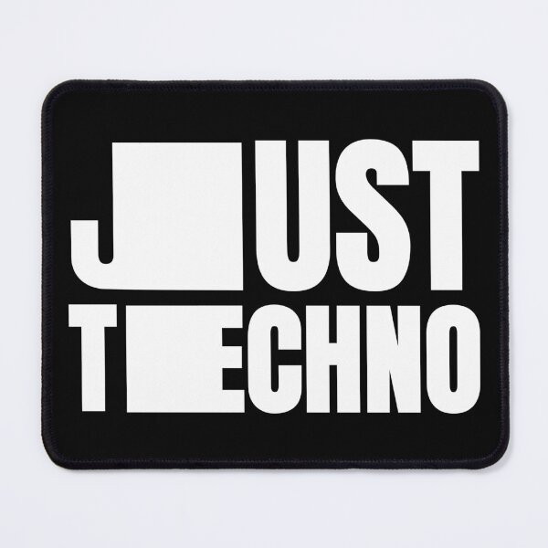 Item preview, Just Techno – Bold Statement for Electronic Music Fans designed and sold by paulo silveira.