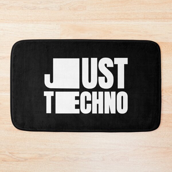 Item preview, Just Techno – Bold Statement for Electronic Music Fans designed and sold by paulo silveira.