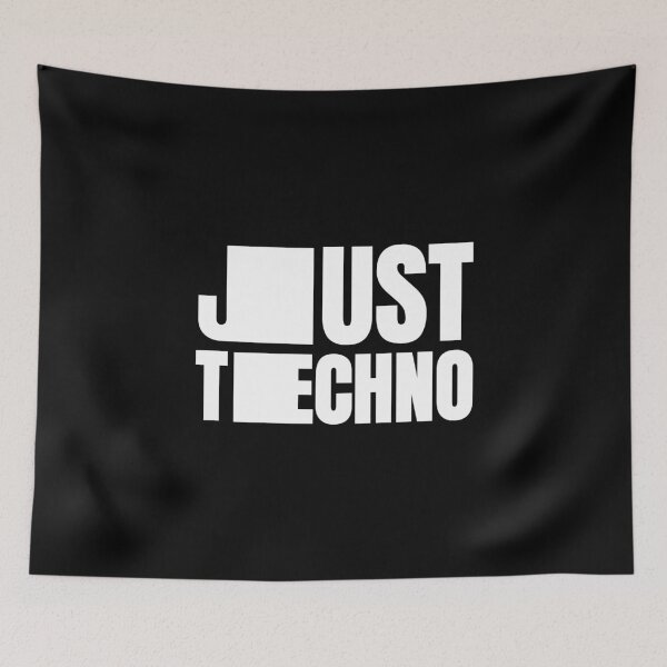 Item preview, Just Techno – Bold Statement for Electronic Music Fans designed and sold by paulo silveira.