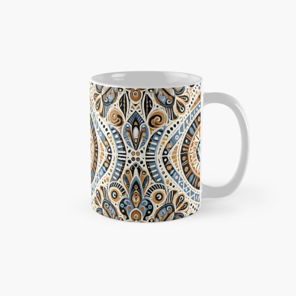 Item preview, Boho Mandala Floral Pattern – Vintage Ethnic Inspired Seamless Ornament Art  designed and sold by DrawHandArt.