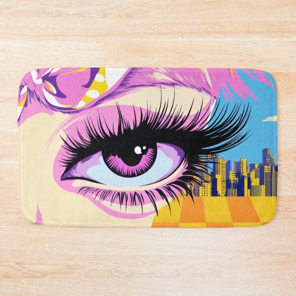 Item preview, Vibrant womans eye with city designed and sold by anytka.