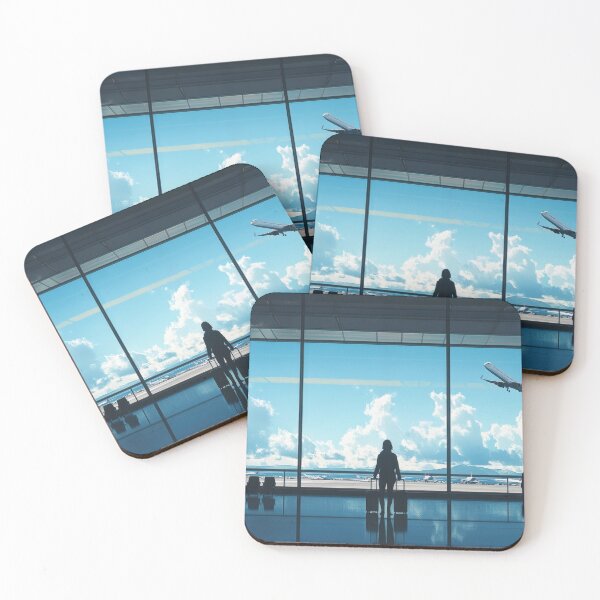 Item preview, Waiting for departure at the airport designed and sold by anytka.