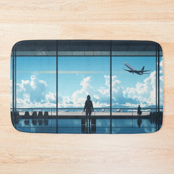 Item preview, Waiting for departure at the airport designed and sold by anytka.