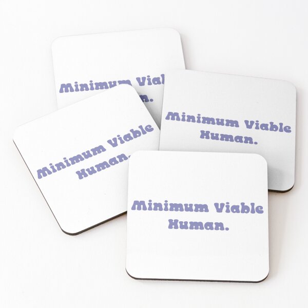 Item preview, Minimum Viable Human designed and sold by Paper Drip.