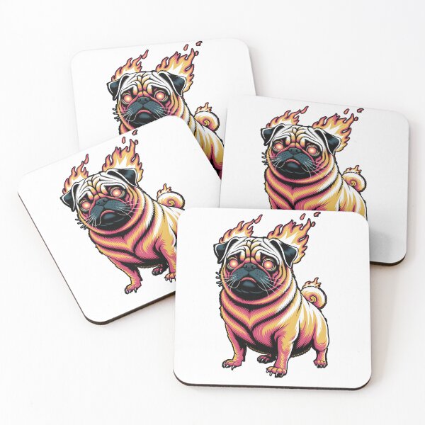 Item preview, Pug fire designed and sold by PRAYDIVERSE.