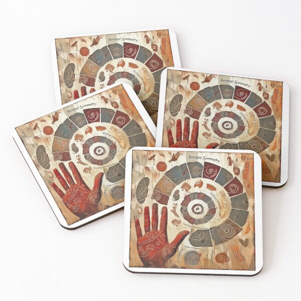 Item preview, Ancient Healing Pulse A Contemporary Fresco  designed and sold by Rocky Mountain Artistry.