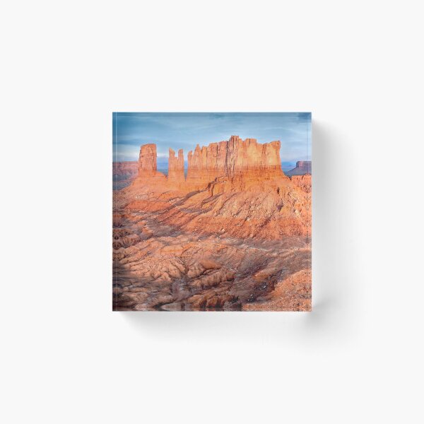 Item preview, Golden Hour Grandeur Panoramic Desert View designed and sold by Rocky Mountain Artistry.
