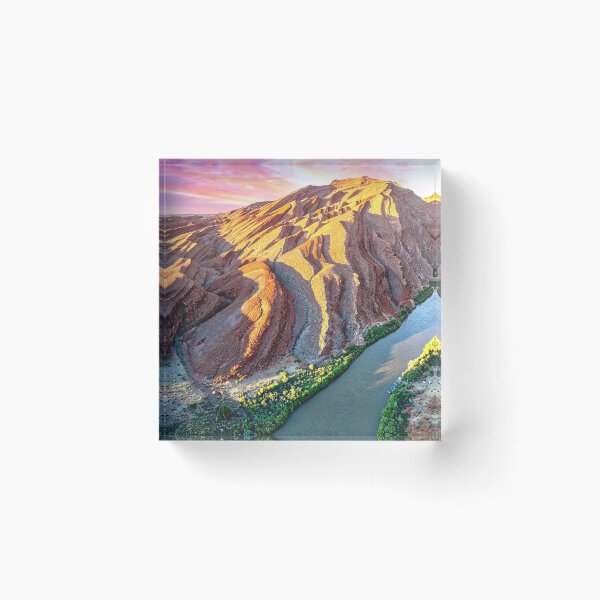 Item preview, Golden Hour Glow on Layered Rock Formations designed and sold by Rocky Mountain Artistry.