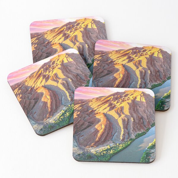 Item preview, Golden Hour Glow on Layered Rock Formations designed and sold by Rocky Mountain Artistry.