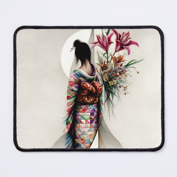 Item preview, Geometric Bloom: A Kimono's Whisper designed and sold by bloorose.