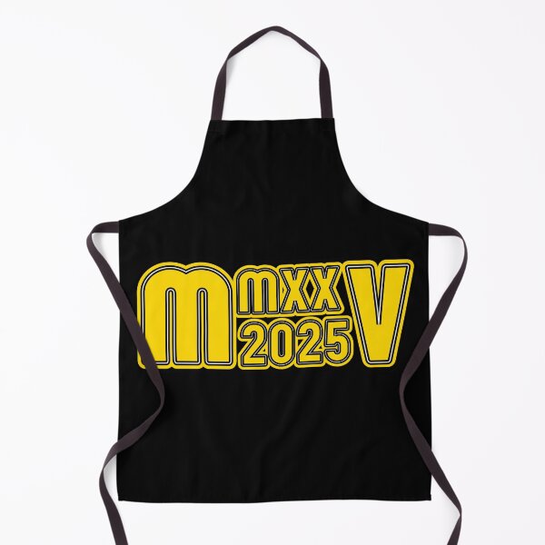 Item preview, 2025 MMXXV Roman Numerals Gold Black designed and sold by GFamilyC.