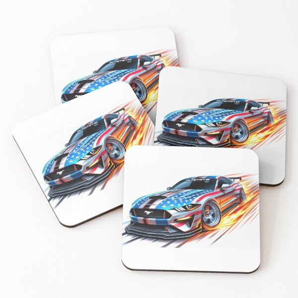 Item preview, Flaming Stallion Freedom Racer - Ford Mustang designed and sold by nikkolaus.