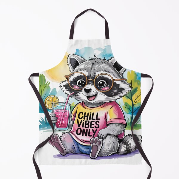 Item preview, Mapache Chill Vibes designed and sold by NicolasGlowArt.