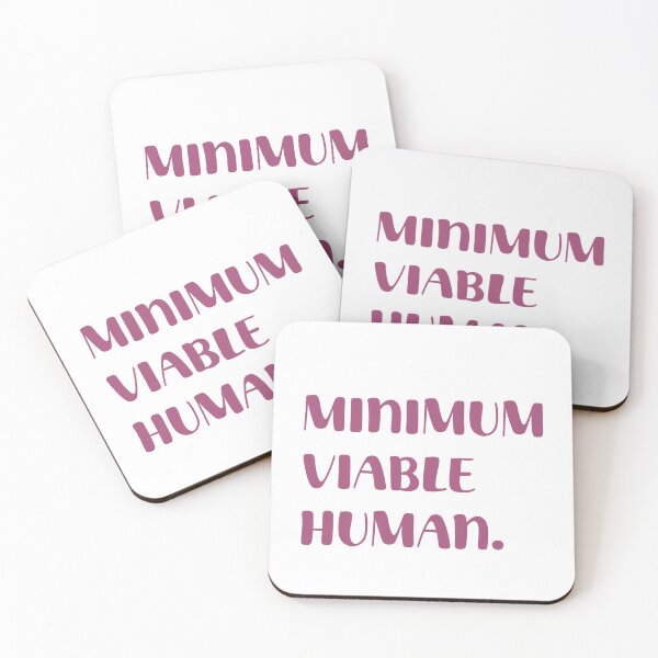 Item preview, Minimum Viable Human designed and sold by Paper Drip.