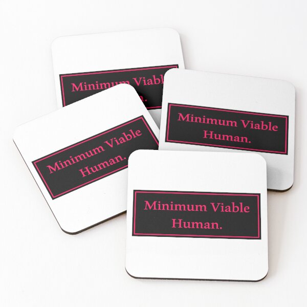 Item preview, Minimum Viable Human designed and sold by Paper Drip.