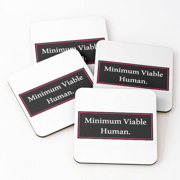 Item preview, Minimum Viable Human designed and sold by Paper Drip.
