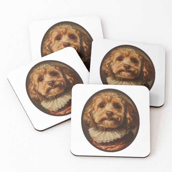Item preview, Victorian Cavapoo Portrait  designed and sold by Jaspersdigitalart.