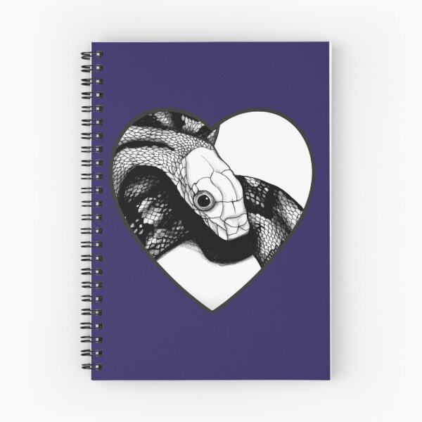Item preview, Cute Snake in Heart designed and sold by Moon Raven Studios-art by Mandiva333.