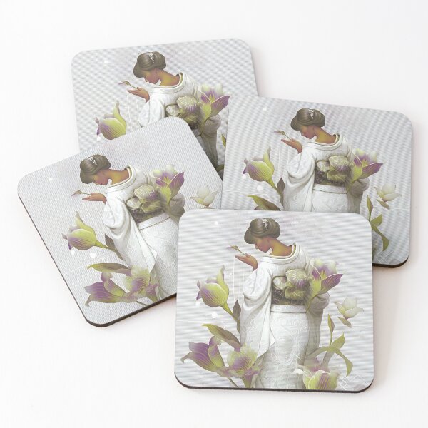 Item preview, Floral Kimono: A Gentle Whisper designed and sold by bloorose.