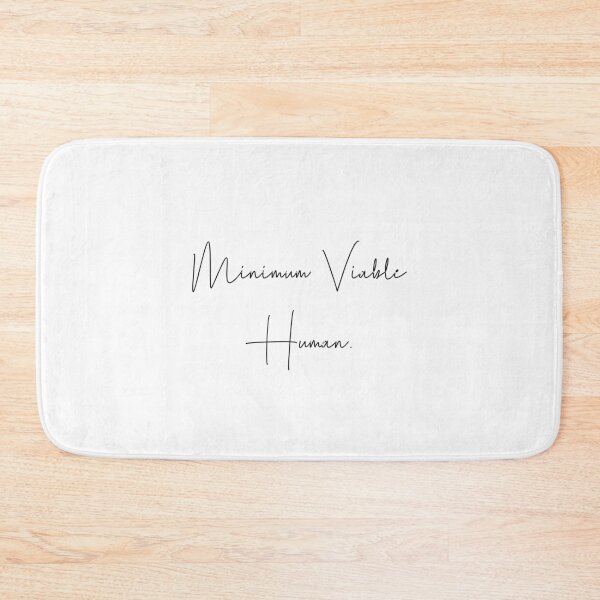Item preview, Minimum Viable Human designed and sold by Paper Drip.
