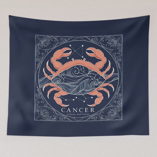 Item preview, Zodiacal Pattern - Cancer designed and sold by PatronesKawai.