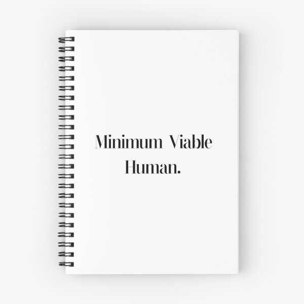 Item preview, Minimum Viable Human designed and sold by Paper Drip.
