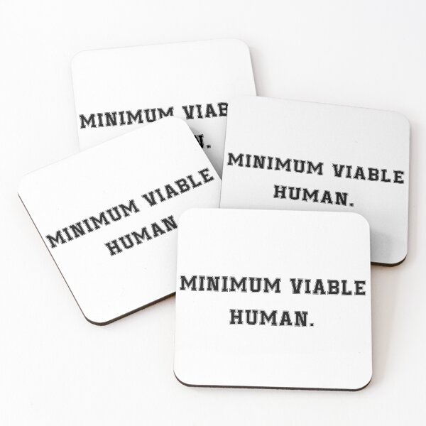 Item preview, Minimum Viable Human designed and sold by Paper Drip.