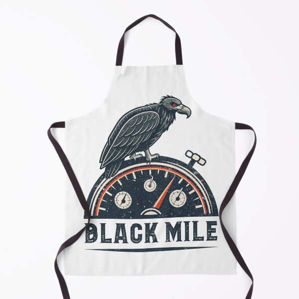 Item preview, Black Mile Raven Speed Emblem designed and sold by Alahchin Art.