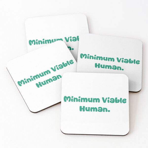 Item preview, Minimum Viable Human designed and sold by Paper Drip.