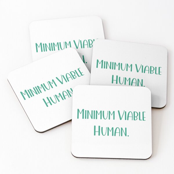 Item preview, Minimum Viable Human designed and sold by Paper Drip.