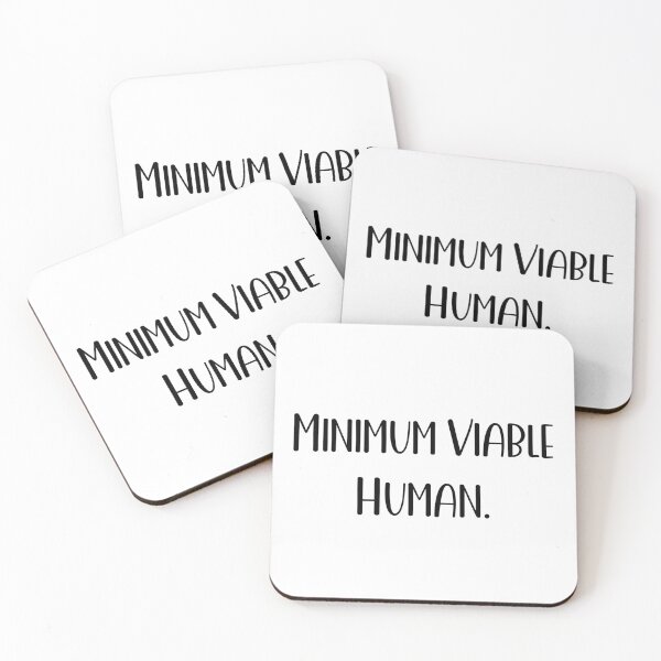 Item preview, Minimum Viable Human designed and sold by Paper Drip.