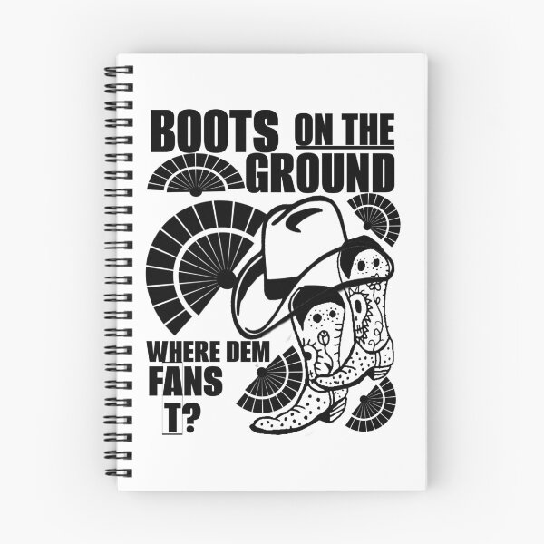 Item preview, WHERE DEM FANS AT - BOOTS ON THE GROUND designed and sold by Flavaprints4u.