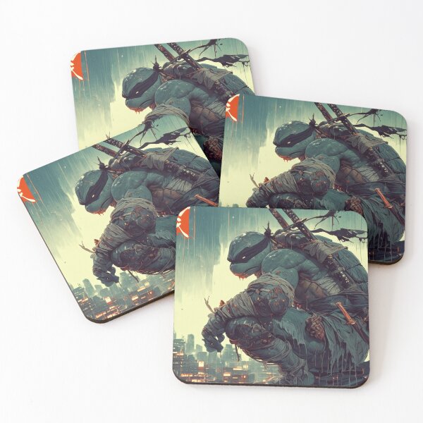Item preview, The Last Ronin Michelangelo Last Stance designed and sold by AnimeArsenalPrints.