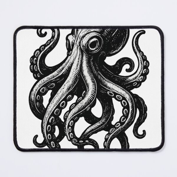 Item preview, Vintage style octopus drawing designed and sold by Peycer.