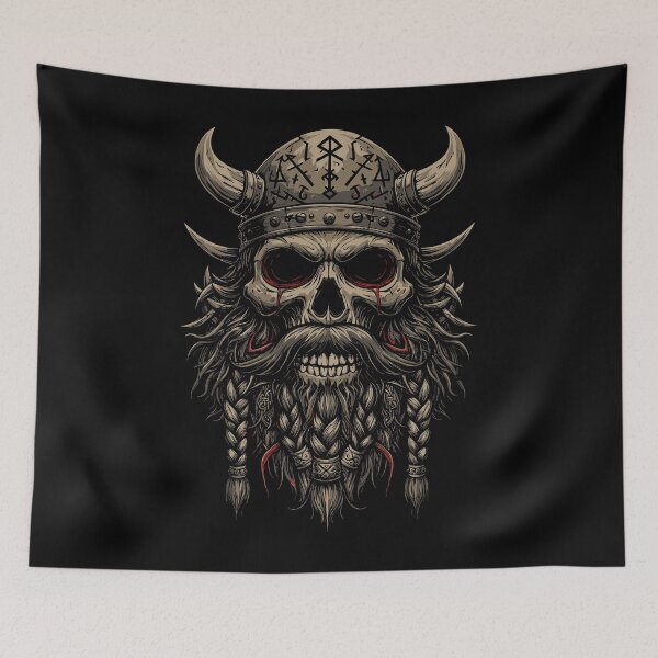 Item preview, Viking Skull designed and sold by Robert "Hellfish" Fonseca.