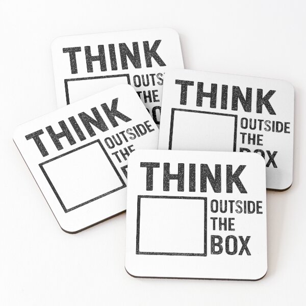 Item preview, Think Outside the Box designed and sold by Ace2ooo.
