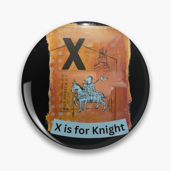 Item preview, Alphabet Flashcard - X is for Knight designed and sold by David Irvine.
