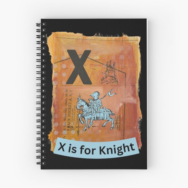 Item preview, Alphabet Flashcard - X is for Knight designed and sold by David Irvine.