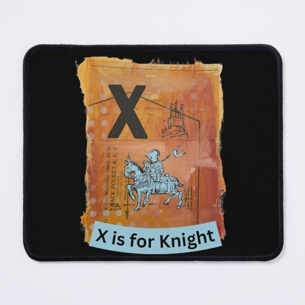 Item preview, Alphabet Flashcard - X is for Knight designed and sold by David Irvine.
