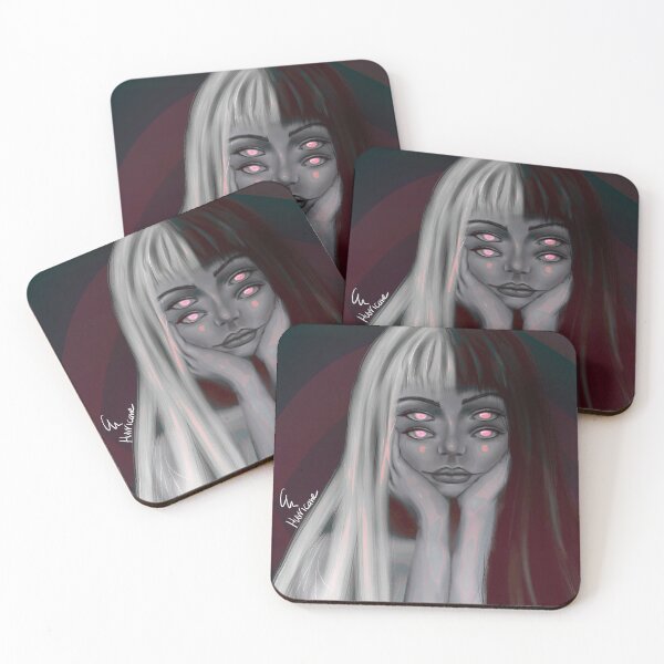 Item preview, The four eyed girl designed and sold by Hurricane333.