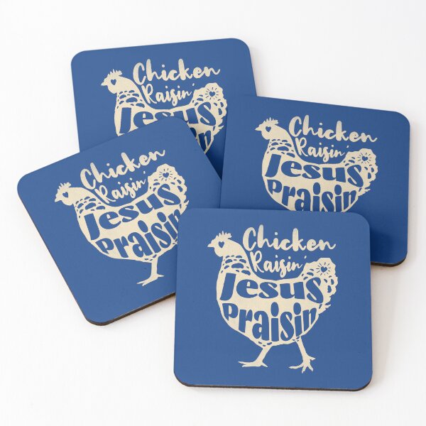 Item preview, Chicken Raising Jesus Praising Funny Christian Farm Living designed and sold by chrisrivait.