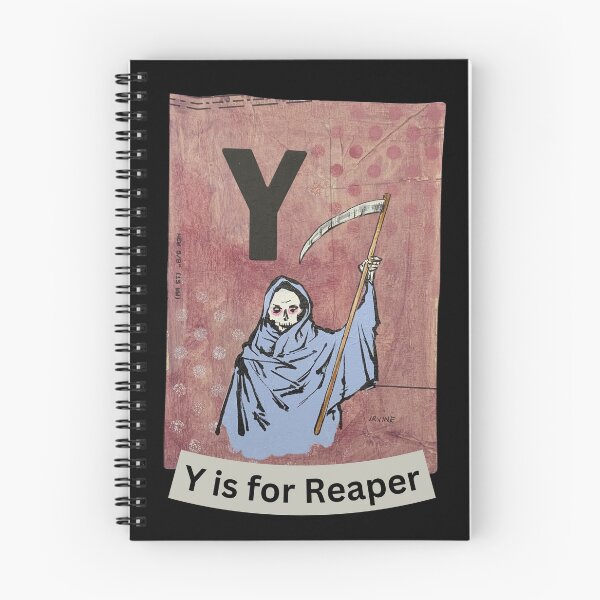 Item preview, Alphabet Flashcard - Y is for Reaper designed and sold by David Irvine.